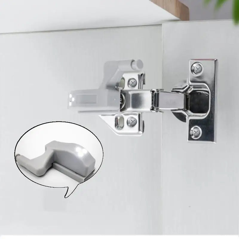 Lâmpada LED com dobradiça interna sem bateria, luzes para armários de guarda-roupa, luzes com sensor, quarto, cozinha, armário, lâmpada noturna