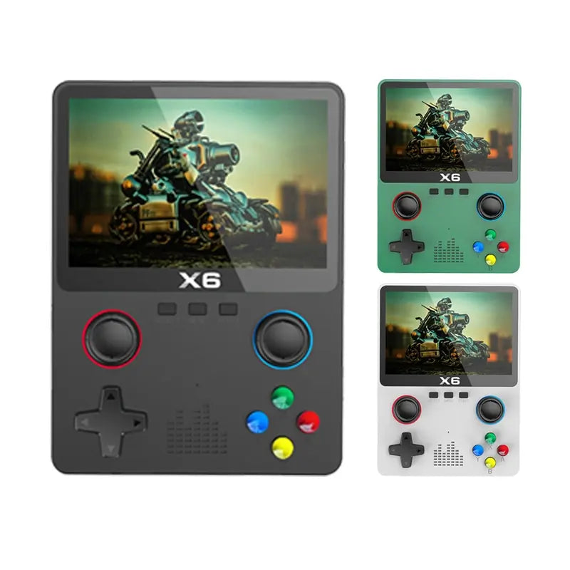 Consola Portátil Retro X6 - Com 10.000 Jogos