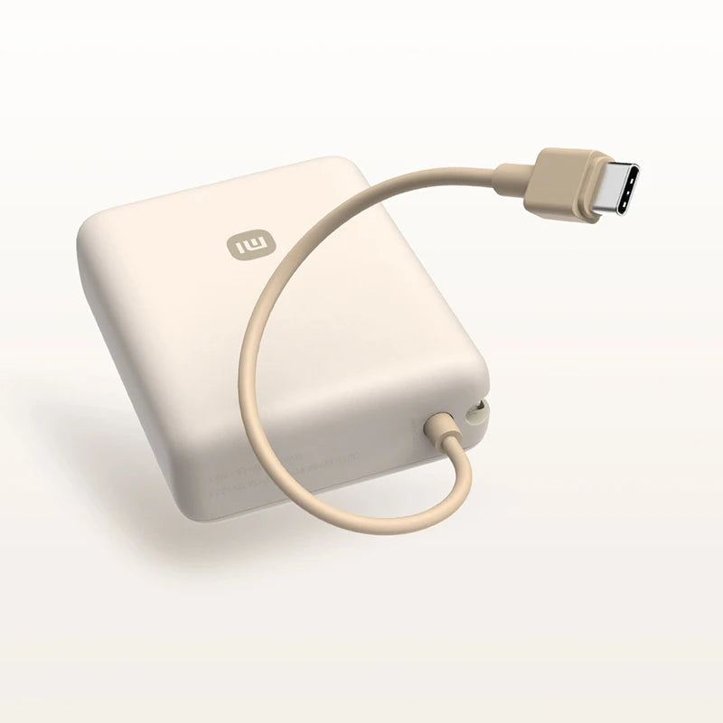 Xiaomi Power Bank 10000mAh 33W PB1033MI USB-C Carregamento rápido bidirecional Powerbank portátil de bolso.