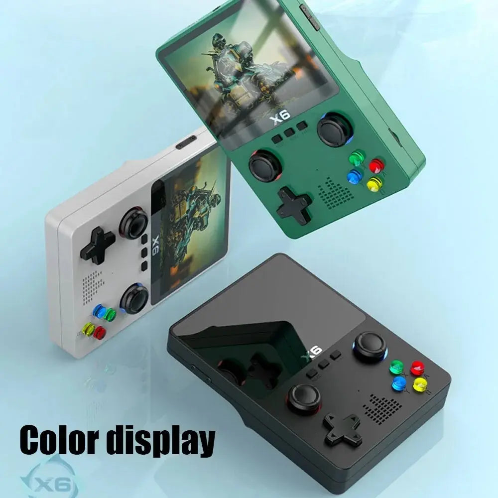 Consola Portátil Retro X6 - Com 10.000 Jogos